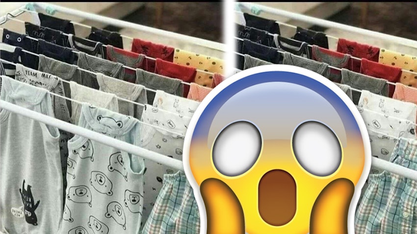 Mum Shares Genius Hack To Getting Baby S Clothes To Dry Faster Baby Mother Baby Mum Shares Genius Hack To Getting Baby S Clothes To Dry Faster Baby Mother Baby