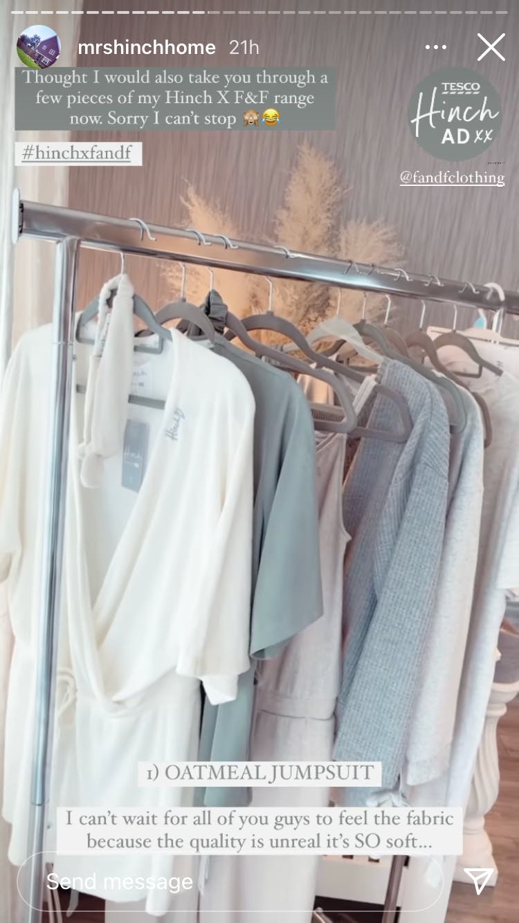 Mrs Hinch x Tesco collection is a dream 