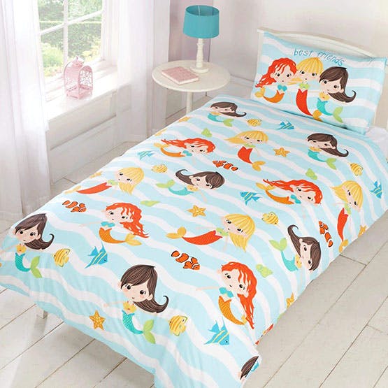 catherine lansfield mermaid bedding