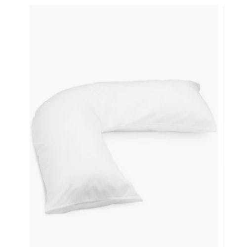 Back & Neck Support Machine Washable Poly Cotton V Shaped  Pillow Case 