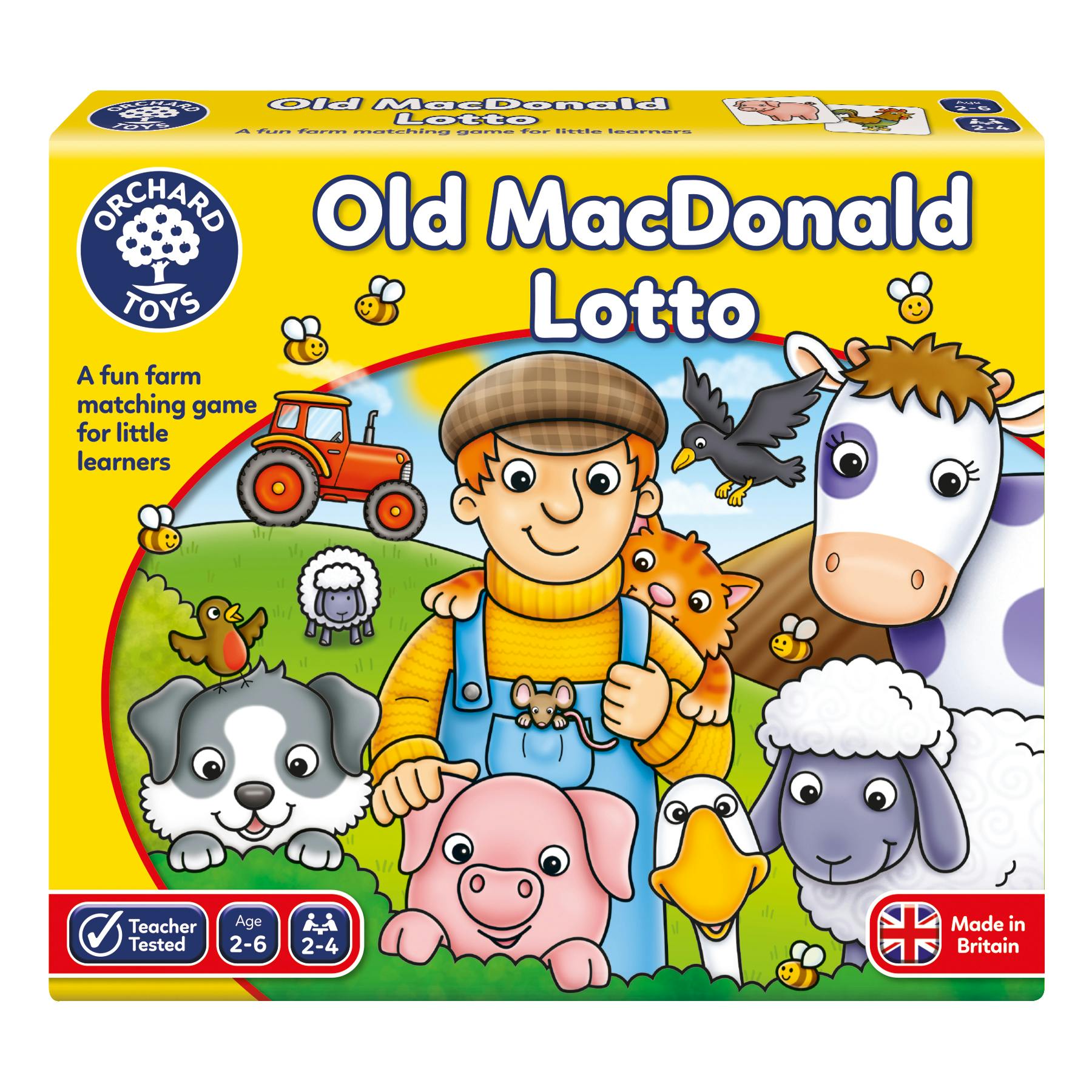 Orchard Old Macdonald Lotto game 